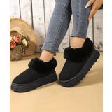 アンクルムートンブーツ厚底ファーシューズ | SUNSHINE CLOSET | 詳細画像8 