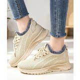 暖かいファー付きレースアップシューズ 歩きやすい厚底靴 カジュアル運動靴 | SUNSHINE CLOSET | 詳細画像12 