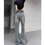 ヴィンテージデニムパンツ レディース韓国 | SUNSHINE CLOSET | 詳細画像3 