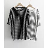 ボーダー柄tシャツ レディース 半袖夏服 | ANGELCLOSET | 詳細画像14