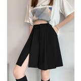 レディーススーツ風ショートパンツスリット | ANGELCLOSET | 詳細画像14