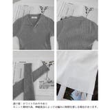 ポロニットトップス秋新作リブニット韓国風 | SUNSHINE CLOSET | 詳細画像23 