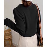 ポロニットトップス秋新作リブニット韓国風 | SUNSHINE CLOSET | 詳細画像7 