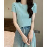 クルーネックニット レディース きれいめトップス | SUNSHINE CLOSET | 詳細画像13 