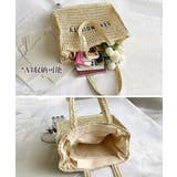 ストローバッグ トート かごバッグ韓国風 | SUNSHINE CLOSET | 詳細画像14 