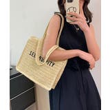 ストローバッグ トート かごバッグ韓国風 | SUNSHINE CLOSET | 詳細画像4 