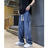 ロゴパンツ メンズ ワイドパンツ 韓国風 | ANGELCLOSET | 詳細画像2