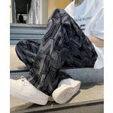 ロゴパンツ メンズ ワイドパンツ 韓国風 | ANGELCLOSET | 詳細画像9