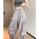 サイドドロスト カーゴパンツ レディース | ANGELCLOSET | 詳細画像16