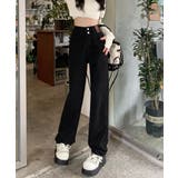 ハイウエスト デニムパンツ ダブルボタン | SUNSHINE CLOSET | 詳細画像11 