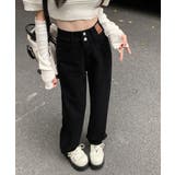 ハイウエスト デニムパンツ ダブルボタン | SUNSHINE CLOSET | 詳細画像14 