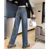 ハイウエスト デニムパンツ ダブルボタン | SUNSHINE CLOSET | 詳細画像16 