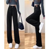 ハイウエスト デニムパンツ ダブルボタン | SUNSHINE CLOSET | 詳細画像24 