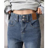 ハイウエスト デニムパンツ ダブルボタン | SUNSHINE CLOSET | 詳細画像28 