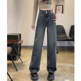 ハイウエスト デニムパンツ ダブルボタン | SUNSHINE CLOSET | 詳細画像7 