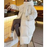 フード付きフェイクダウンコートレディース | ANGELCLOSET | 詳細画像4
