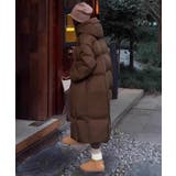 フード付きフェイクダウンコートレディース | ANGELCLOSET | 詳細画像8