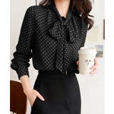 ドット柄ブラウス水玉 カジュアルきれいめ 大人可愛いとろみブラウス | SUNSHINE CLOSET | 詳細画像10 