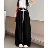 レース付きワイドパンツ イージーパンツ夏 | SUNSHINE CLOSET | 詳細画像1 