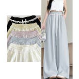 レース付きワイドパンツ イージーパンツ夏 | SUNSHINE CLOSET | 詳細画像10 