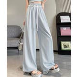 レース付きワイドパンツ イージーパンツ夏 | SUNSHINE CLOSET | 詳細画像14 