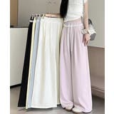 レース付きワイドパンツ イージーパンツ夏 | SUNSHINE CLOSET | 詳細画像22 