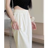 レース付きワイドパンツ イージーパンツ夏 | SUNSHINE CLOSET | 詳細画像7 