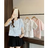半袖ツイード風ジャケット レディース夏服 | SUNSHINE CLOSET | 詳細画像11