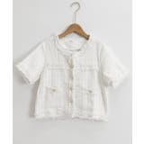 半袖ツイード風ジャケット レディース夏服 | SUNSHINE CLOSET | 詳細画像24