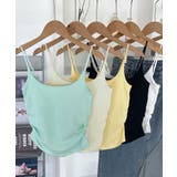 カップ付きキャミソールサイドシャーリング | ANGELCLOSET | 詳細画像12