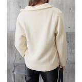 ダブルジップニットカーディガンレディース | SUNSHINE CLOSET | 詳細画像17 