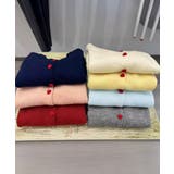 ハートボタンニットカーディガン秋冬韓国風 | SUNSHINE CLOSET | 詳細画像18