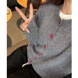 ハートボタンニットカーディガン秋冬韓国風 | SUNSHINE CLOSET | 詳細画像5