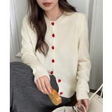 ハートボタンニットカーディガン秋冬韓国風 | SUNSHINE CLOSET | 詳細画像7