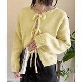 リボンカーディガン前後2WAYニット春秋 | SUNSHINE CLOSET | 詳細画像15