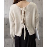 リボンカーディガン前後2WAYニット春秋 | SUNSHINE CLOSET | 詳細画像26
