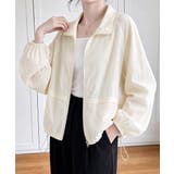 長袖ジップパーカーレディース 春夏薄手シアーカーディガン 体型カバーラッシュガー… | SUNSHINE CLOSET | 詳細画像4 