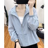 長袖ジップパーカーレディース 春夏薄手シアーカーディガン 体型カバーラッシュガー… | SUNSHINE CLOSET | 詳細画像9 