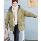 フェイクダウンコート中綿ジャケット韓国風 | SUNSHINE CLOSET | 詳細画像21 