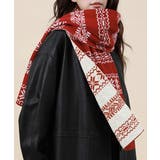 ノルディック柄ニットマフラー 肩掛け秋冬 | SUNSHINE CLOSET | 詳細画像16