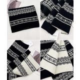 ノルディック柄ニットマフラー 肩掛け秋冬 | SUNSHINE CLOSET | 詳細画像23