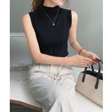 ノースリーブニット トップス ハイネック | SUNSHINE CLOSET | 詳細画像4