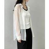 フェイクレイヤードトップス レディース 配色パイピングインナー | SUNSHINE CLOSET | 詳細画像23