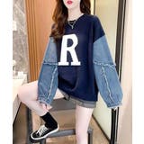 ドッキングニット デニムシャツ 切り替え | SUNSHINE CLOSET | 詳細画像5 