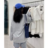 ロゴトレーナー 韓国風 ビッグシルエット | SUNSHINE CLOSET | 詳細画像11