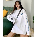 ロゴトレーナー 韓国風 ビッグシルエット | SUNSHINE CLOSET | 詳細画像6