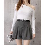 ハイウエストキュロット 美脚脚長短パン 大人可愛い | SUNSHINE CLOSET | 詳細画像14 