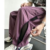 速乾ナイロンパンツメンズ ワイドパンツゆったり サイドファスナーメッシュパンツド… | SUNSHINE CLOSET | 詳細画像15