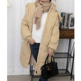 フェイクダウンコート中綿入りロングコート | ANGELCLOSET | 詳細画像17