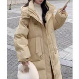 フェイクダウンコート中綿入りロングコート | ANGELCLOSET | 詳細画像6